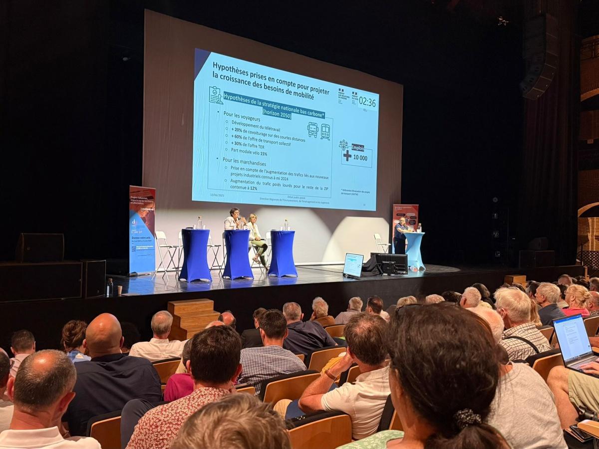 FO présent à la réunion publique sur la mobilité et le transport à Miramas