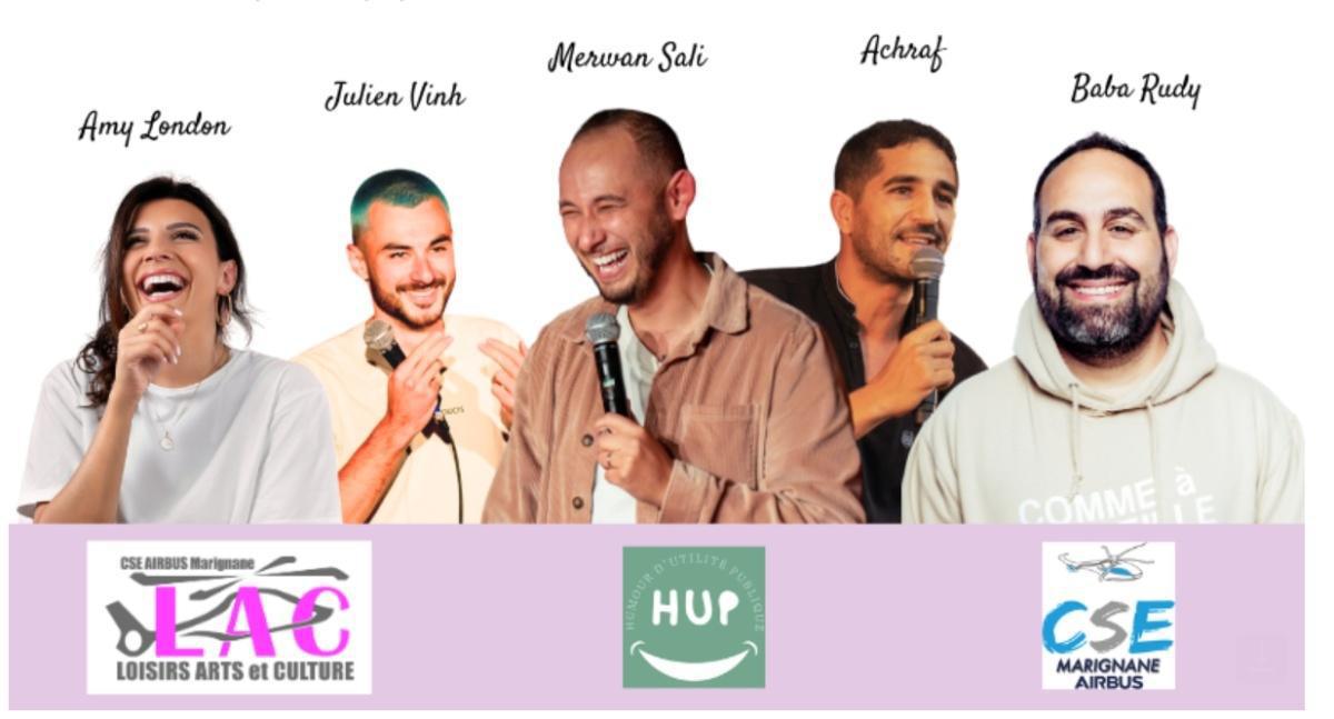 Les Hélicos du Rire : Le stand-up prend le micro au CSE !