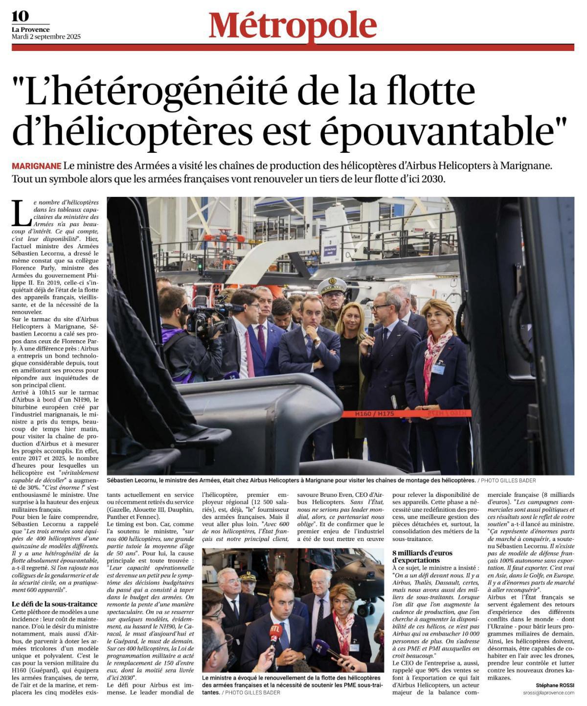 Visite ministérielle à Marignane