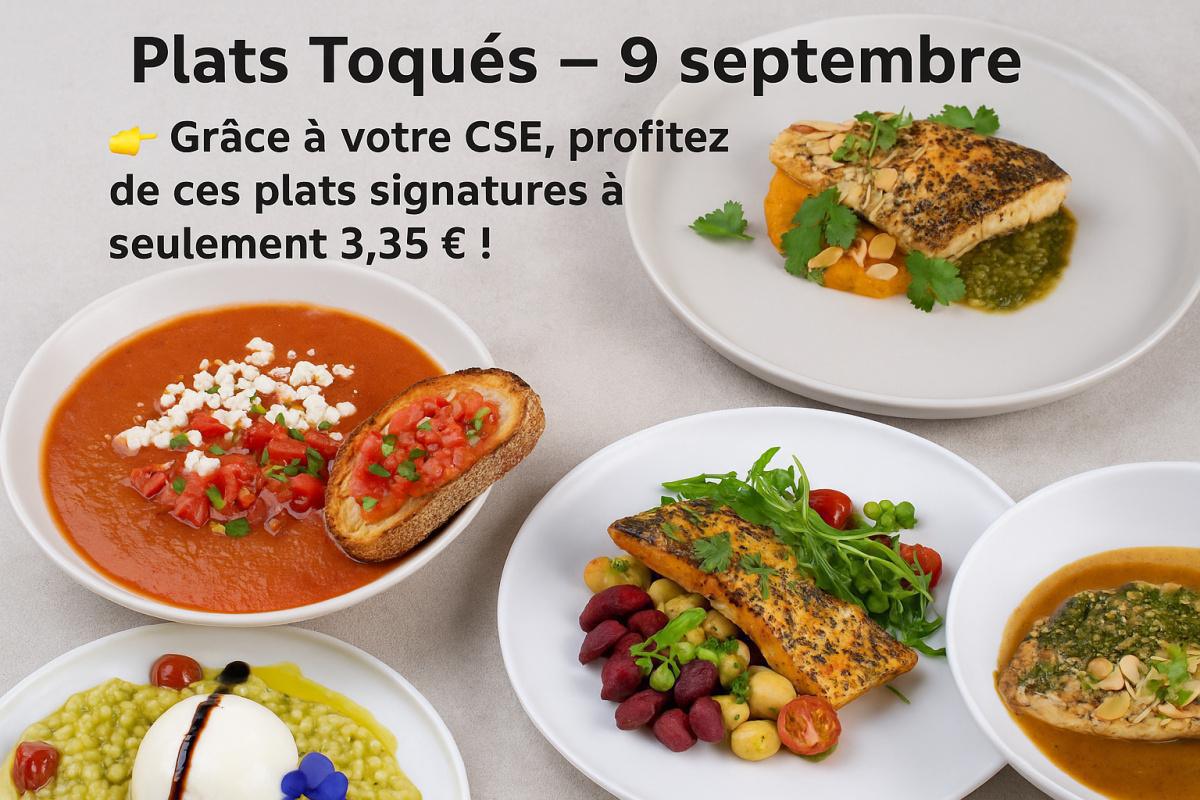 Les Toqués dans vos restos !