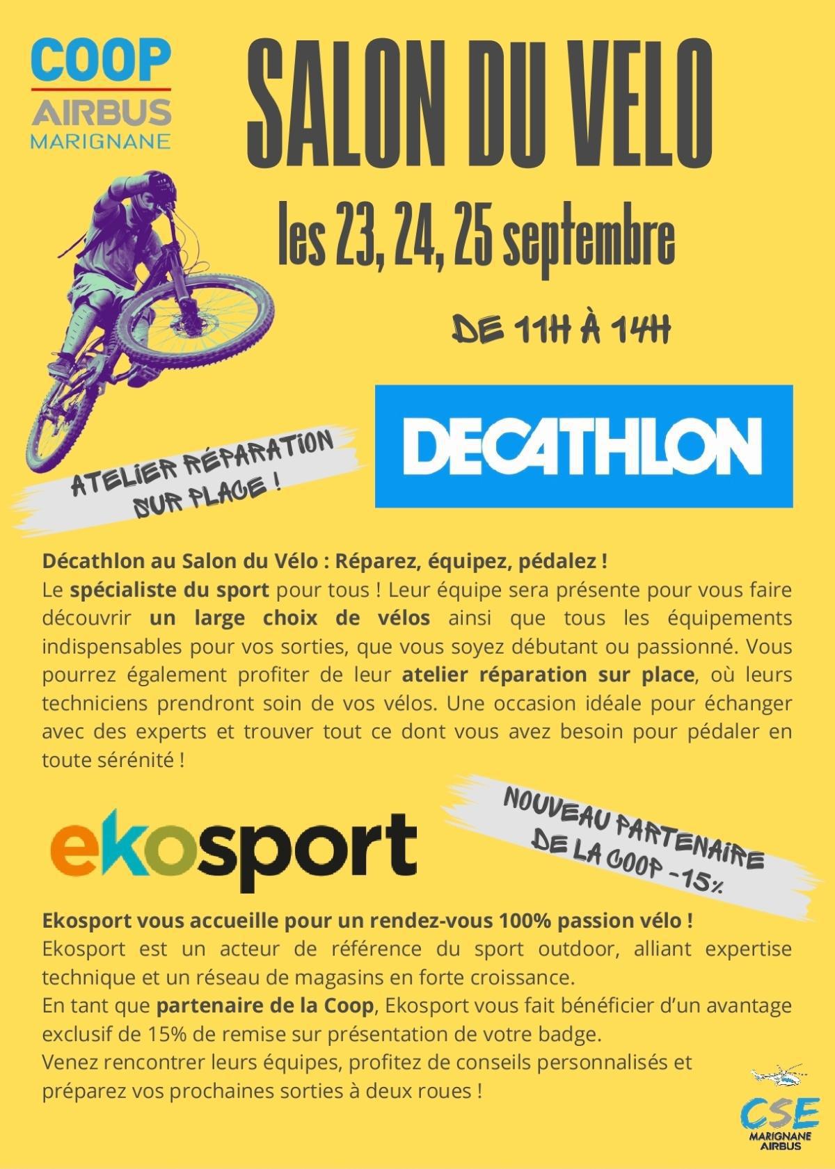 Salon du vélo.