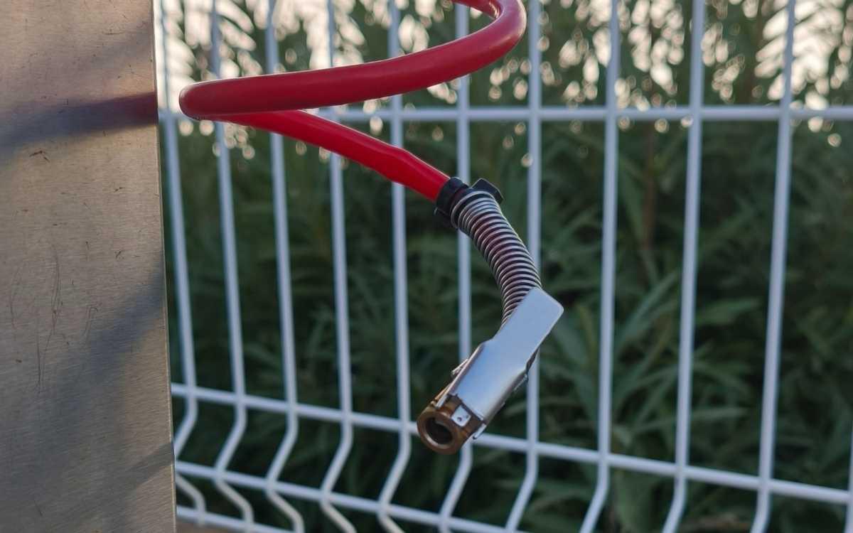 Réparation du gonfleur au parking P2