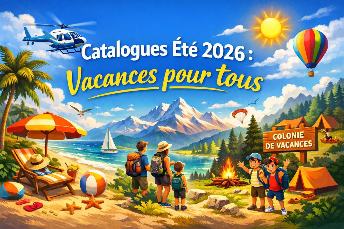 Catalogues Été 2026 : vacances pour tous.