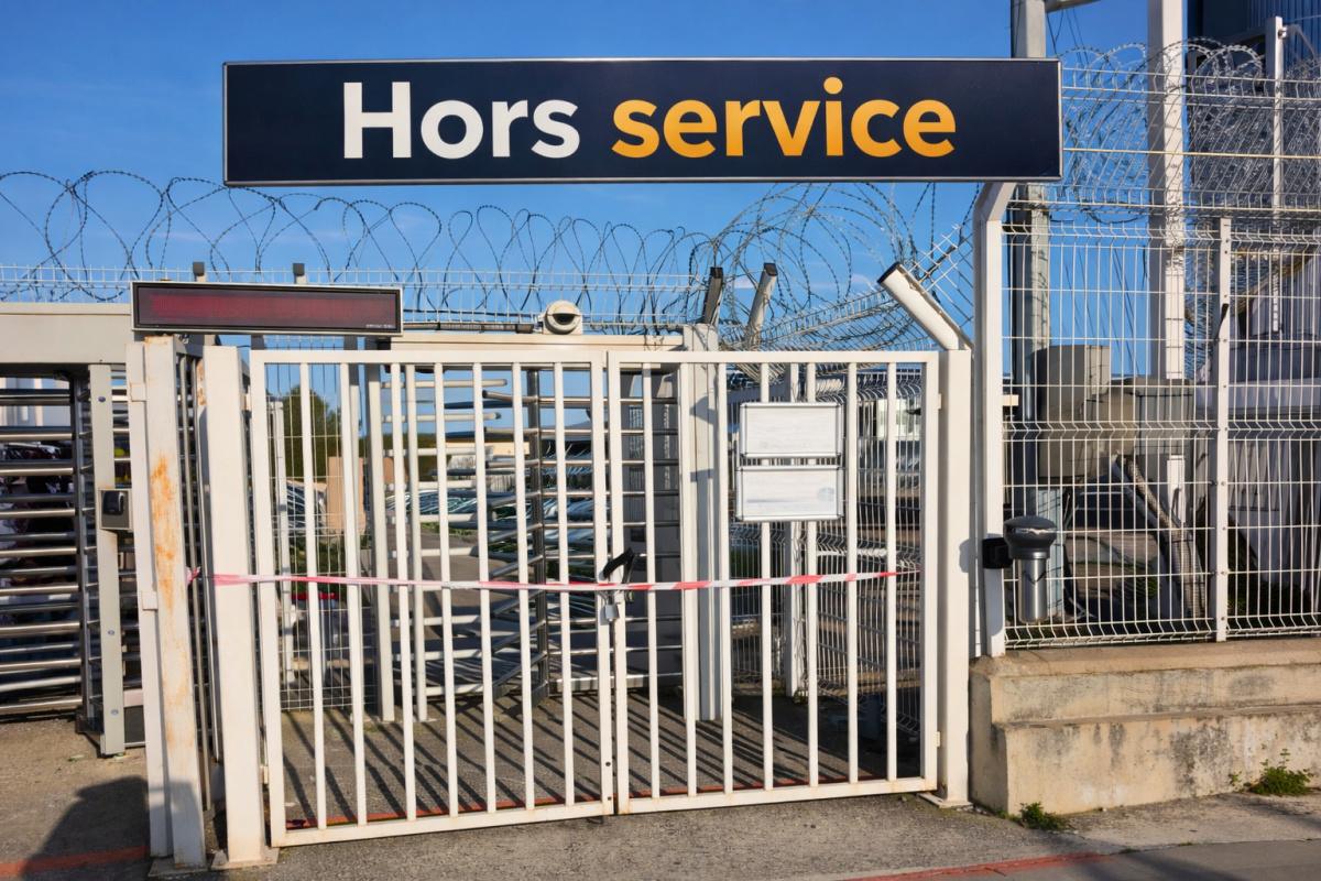 Tourniquets hors service. Tourniquets hors service.