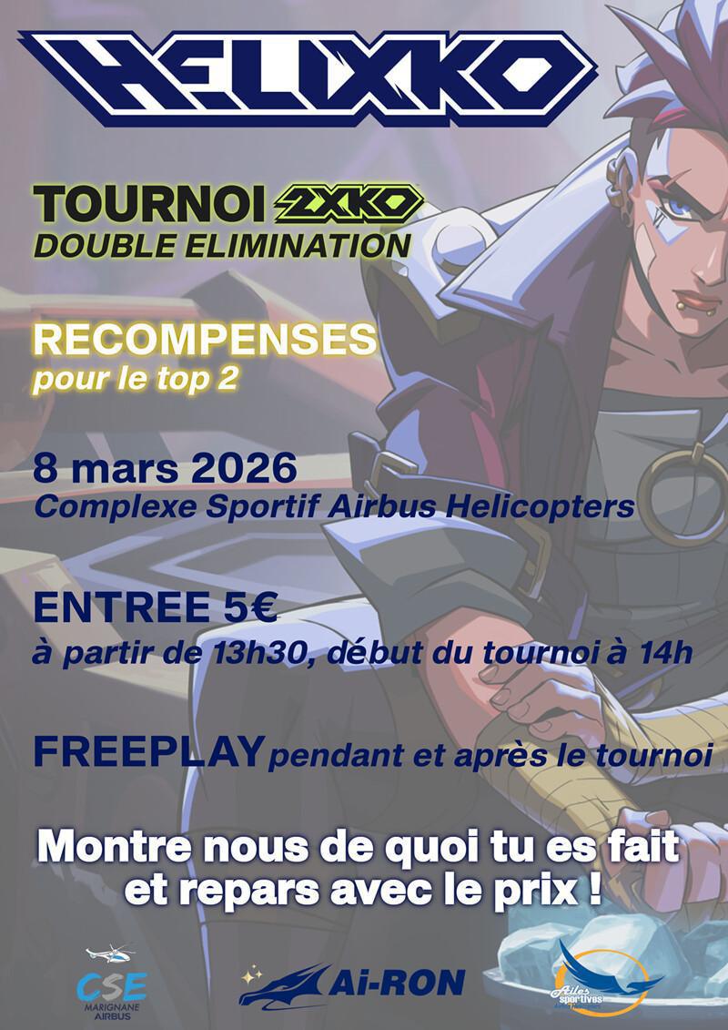 HELIXKO TOURNOI 2XKO : À VOUS DE JOUER ! HELIXKO TOURNOI 2XKO : À VOUS DE JOUER !