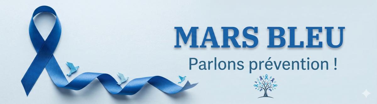 Mars Bleu : Et si vous preniez 5 minutes pour votre santé ?