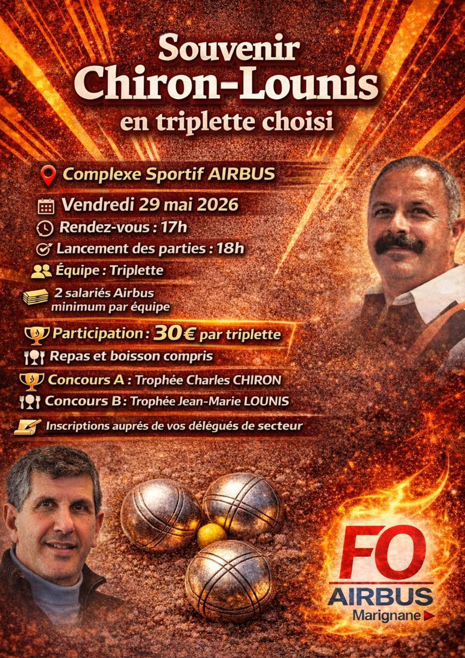 Tournoi de Pétanque FO 2026