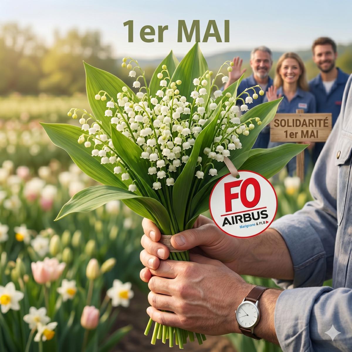 Ensemble et solidaires pour ce 1er Mai !