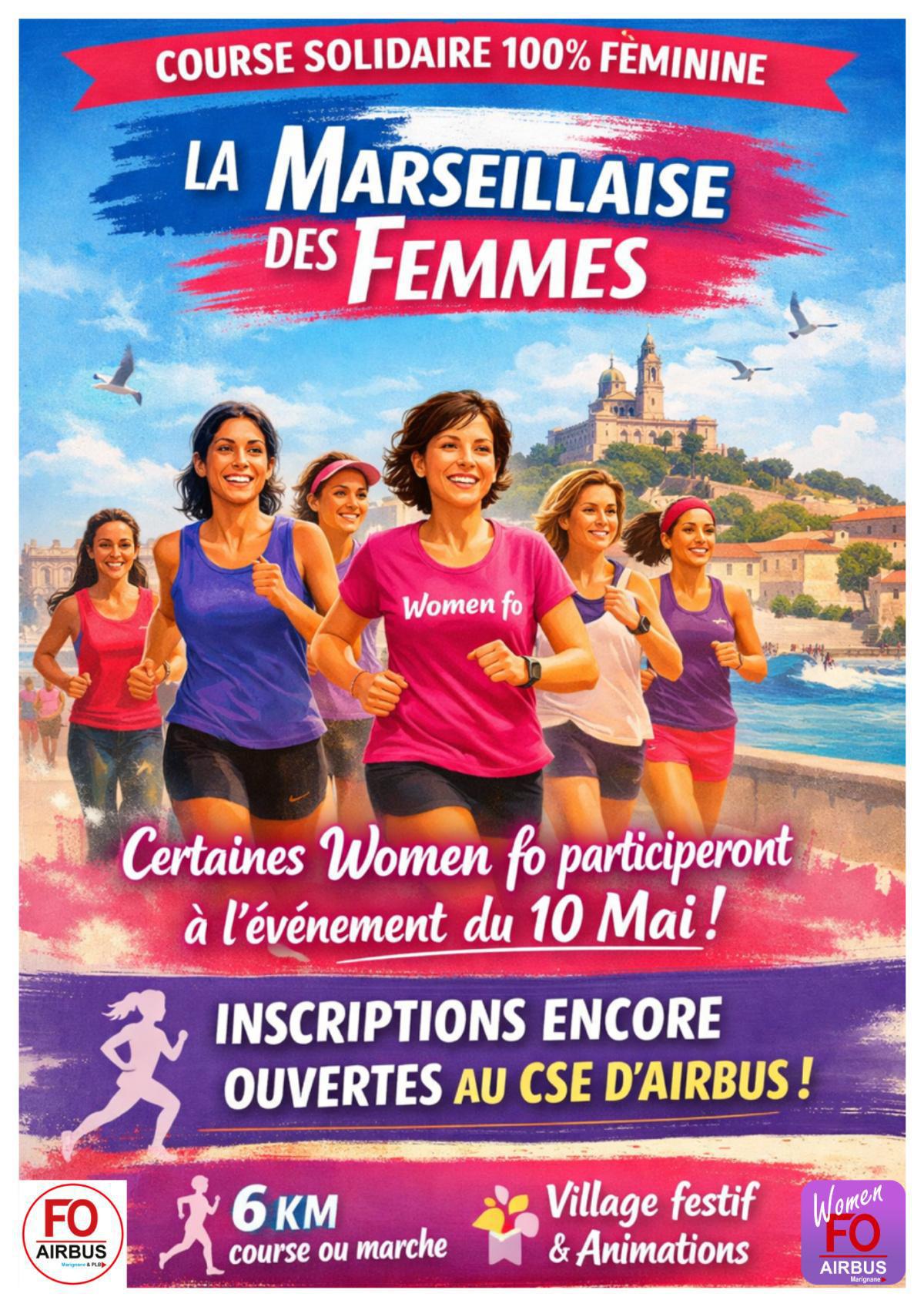 La Marseillaise Des Femmes : 30 places encore disponibles