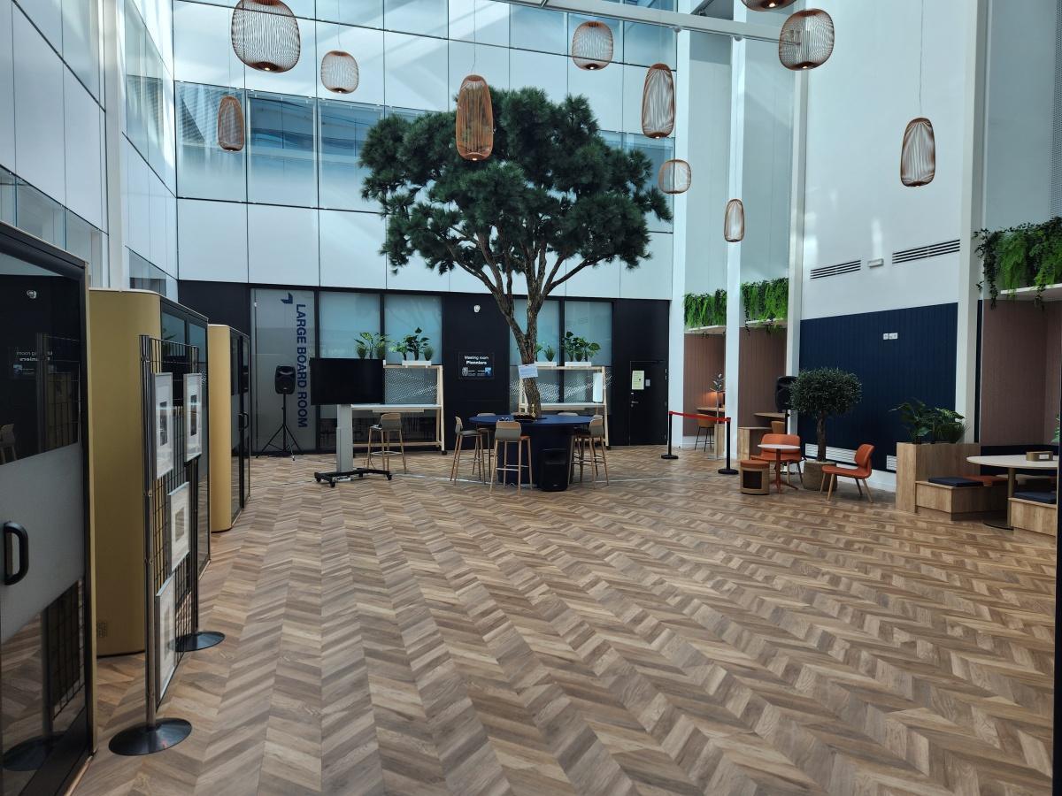 Inauguration du nouveau hall du F03
