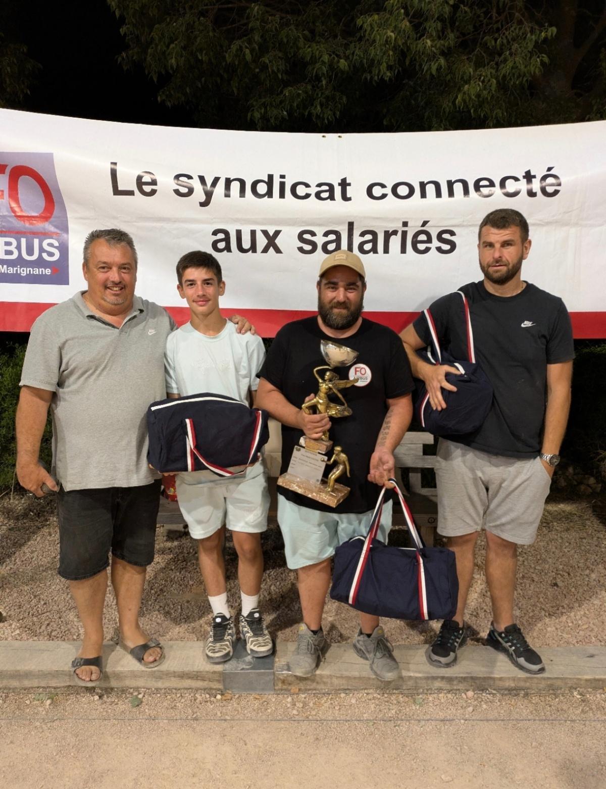 Plus de 100 équipes réunies pour notre grand concours de pétanque FO !