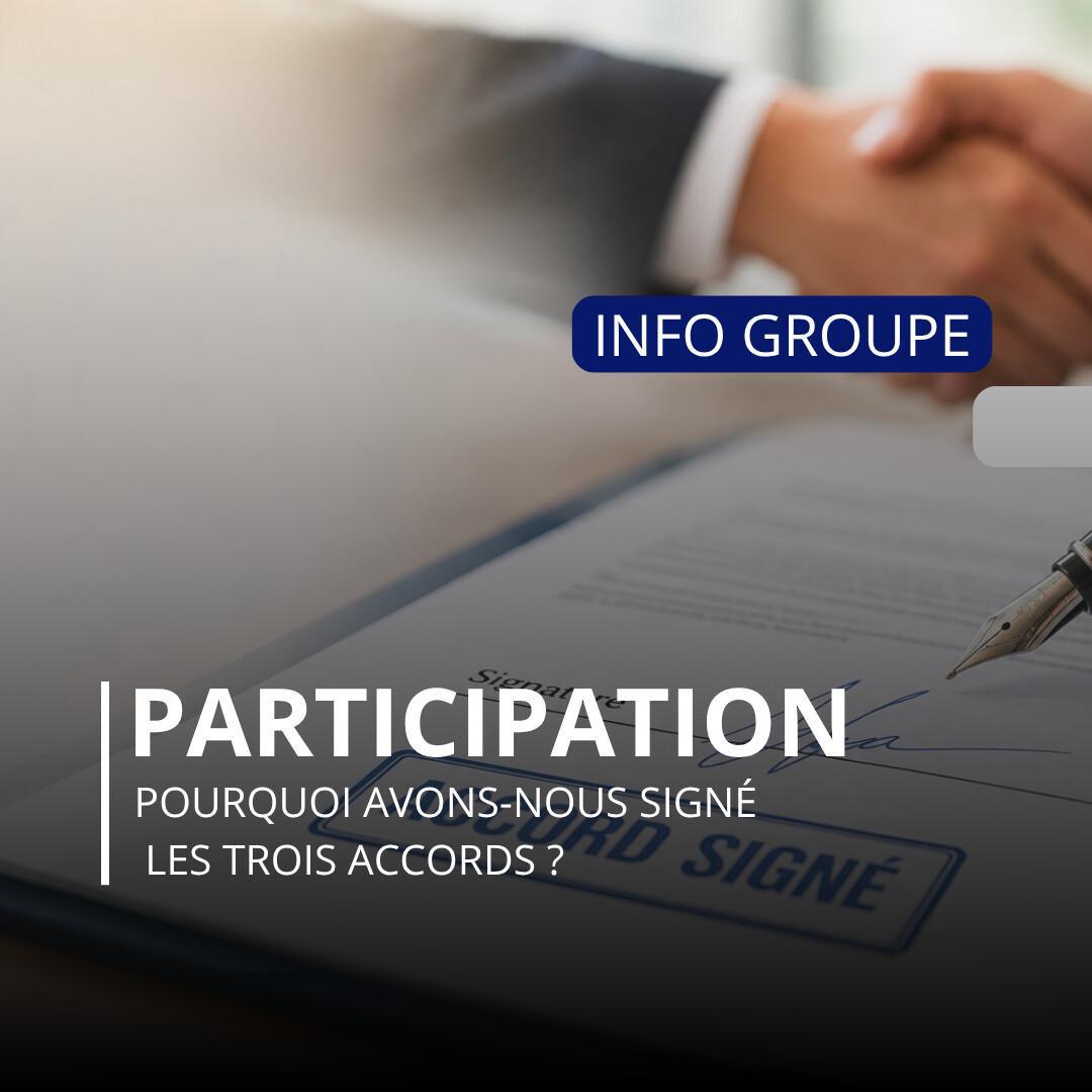 FO signe les 3 accords Participation : pourquoi ?