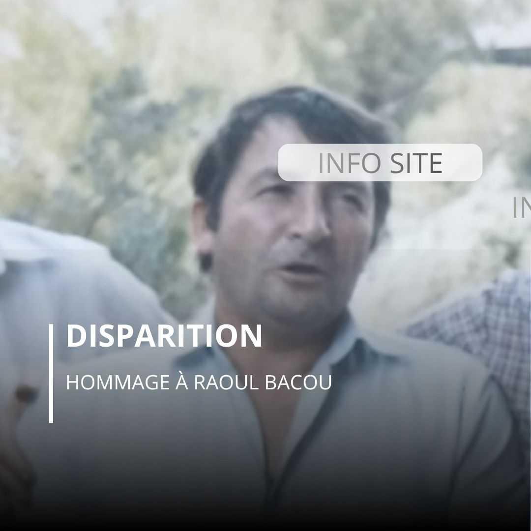 Hommage à Raoul BACOU