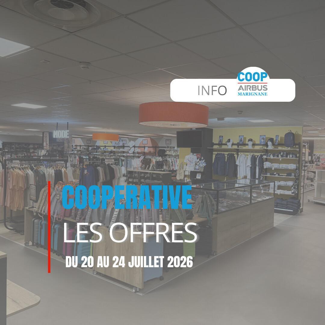 L'actualité de la COOP du 20 au 24 Juillet 2026
