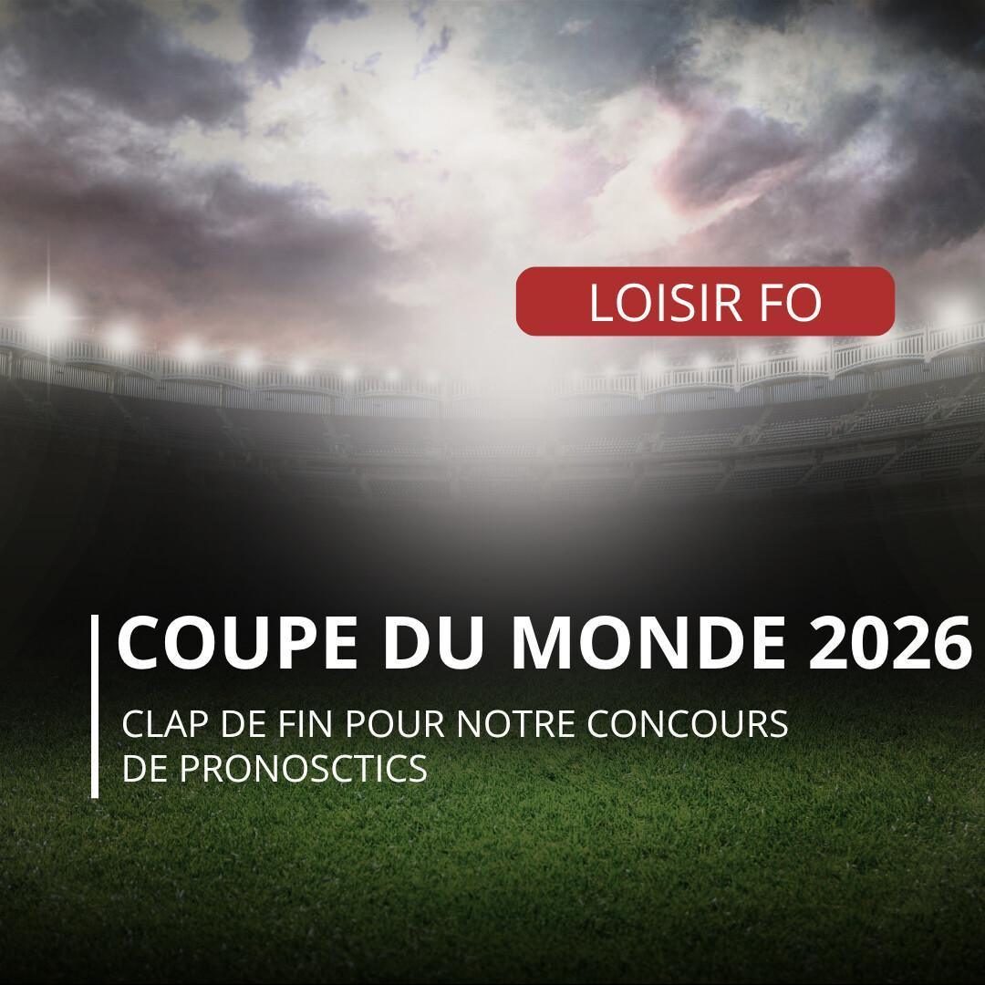Clap de fin pour notre grand concours de pronostics !
