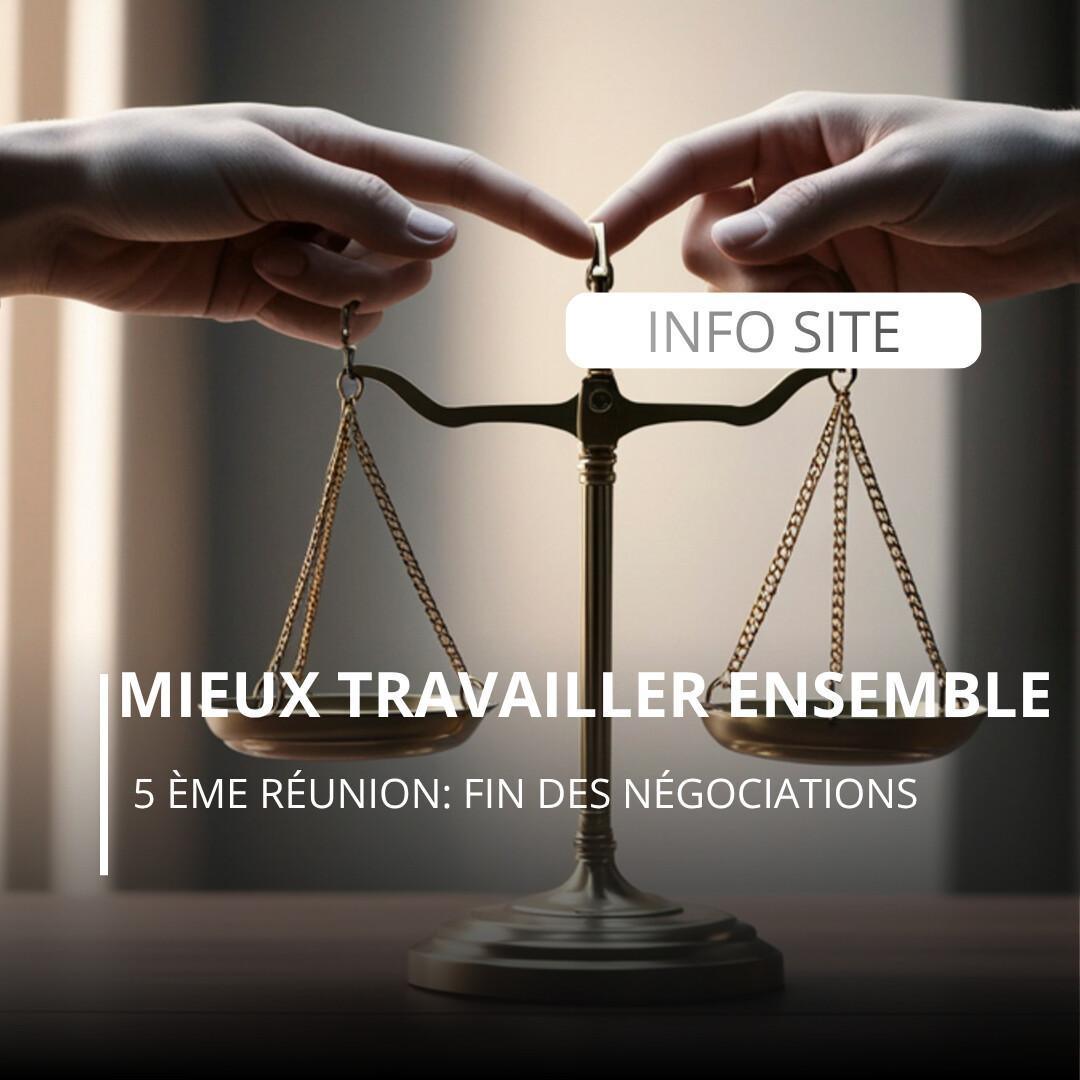 R5 MTE : Fin des négociations R5 MTE : Fin des négociations