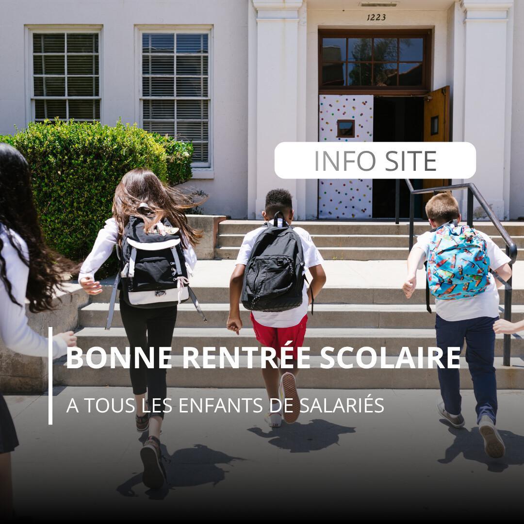 C'est la rentrée scolaire