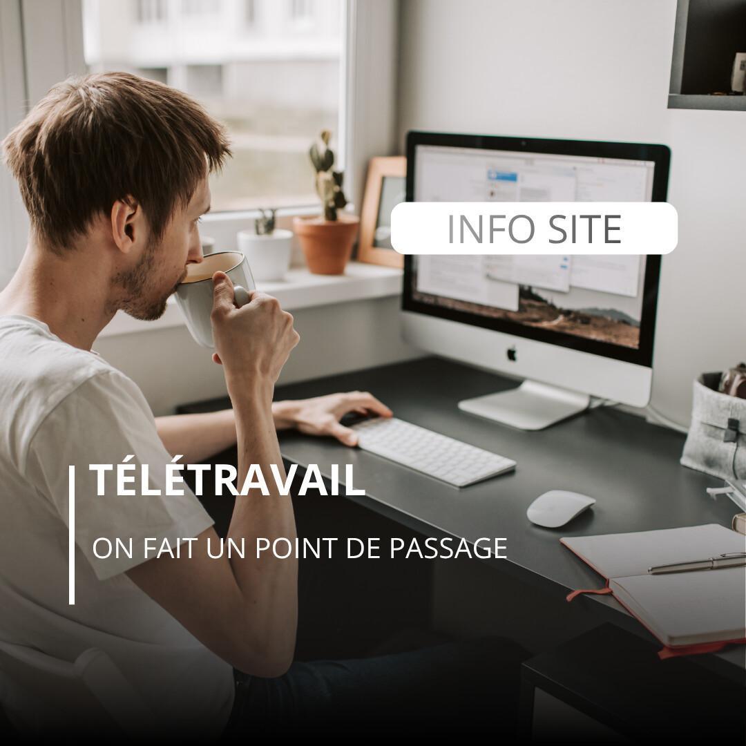Un point sur le télétravail