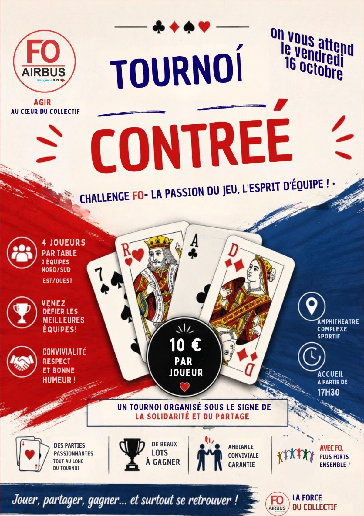 TOURNOI DE CONTRÉE FO TOURNOI DE CONTRÉE FO