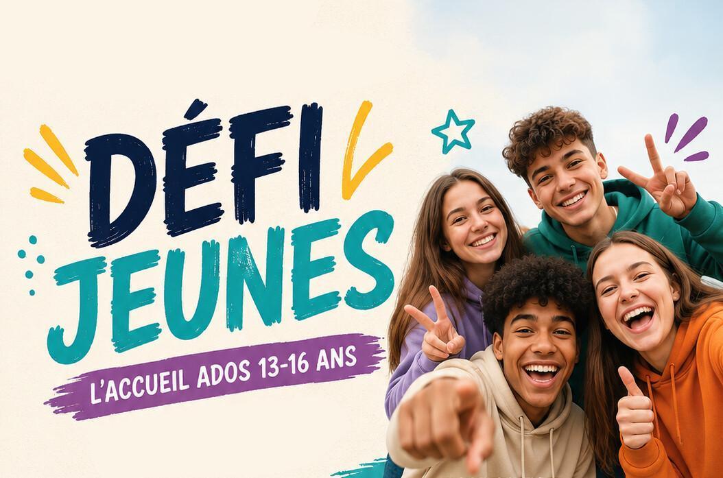 Centre aéré et défi Jeunes, pré-inscriptions vacances de Toussaint