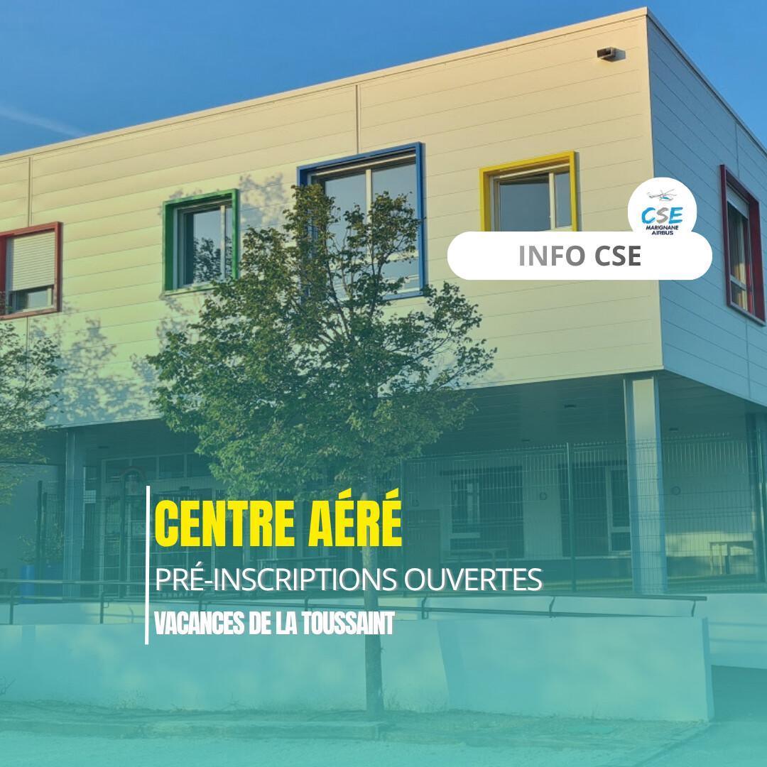 Centre aéré et défi Jeunes, pré-inscriptions vacances de Toussaint