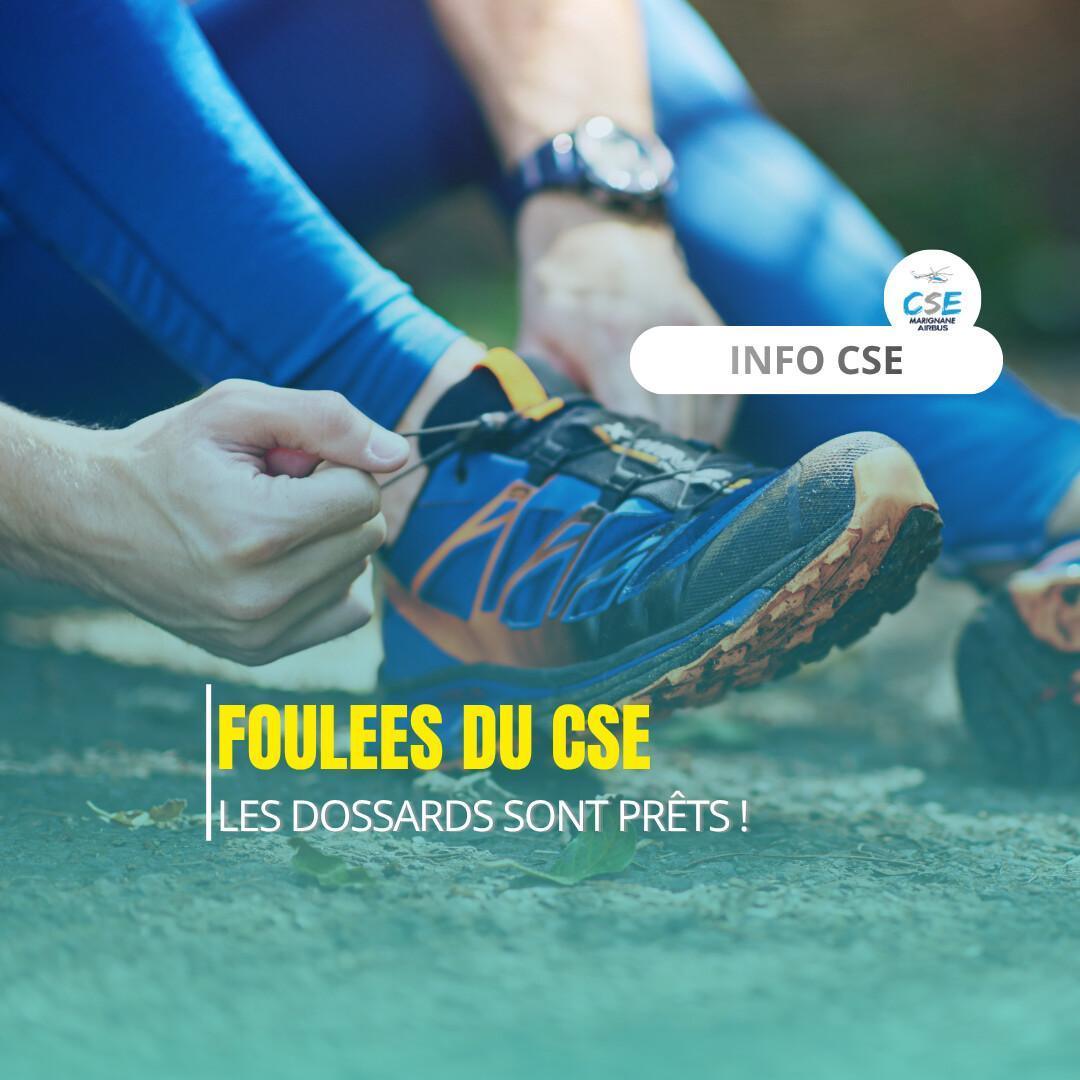 Foulées du CSE : retrait des dossards !