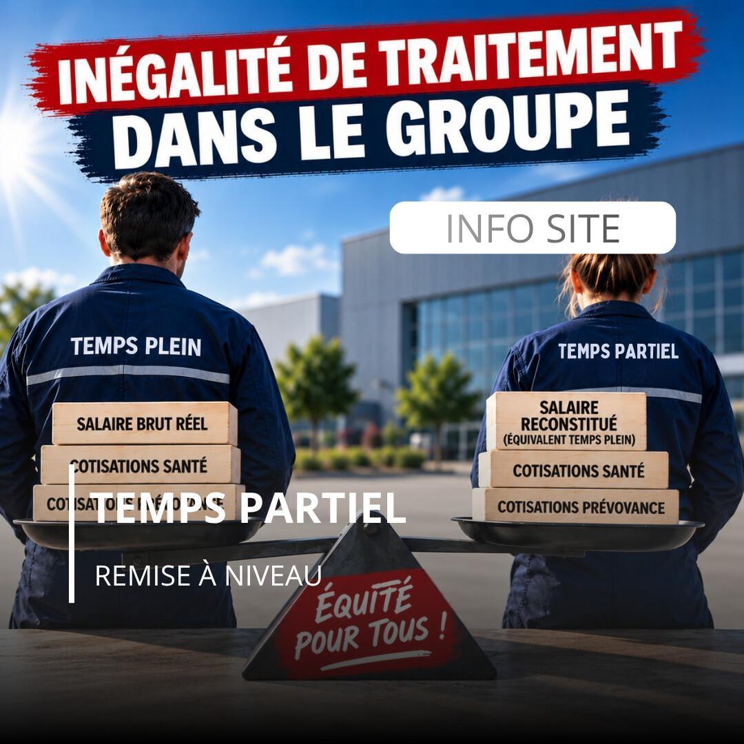 Temps Partiel : remise à niveau... Temps Partiel : remise à niveau...