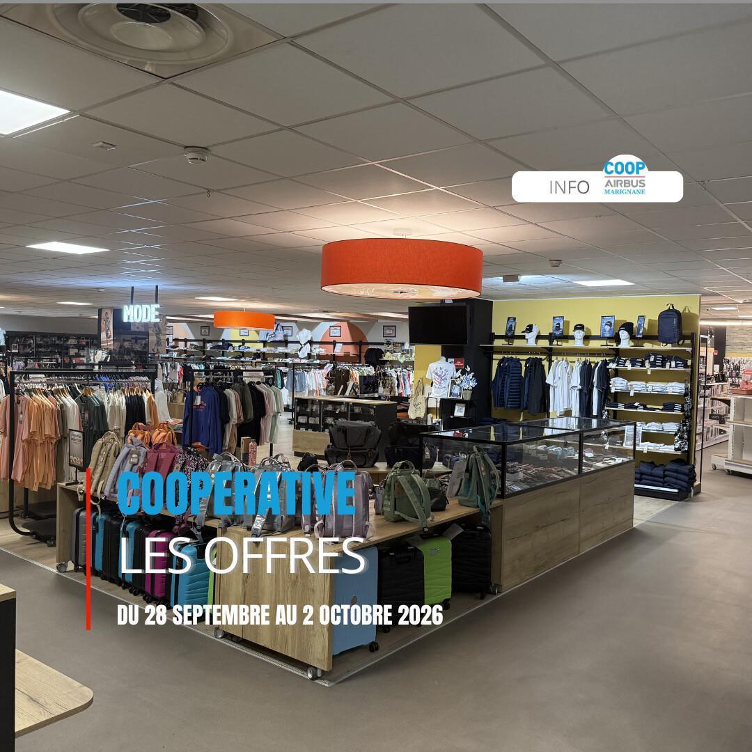 Les offres de la cooperative du 28 Septembre au 2 Octobre 2026