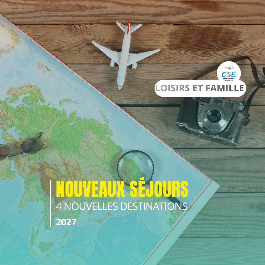 Des séjours pour tous les goûts et tous les budgets.
