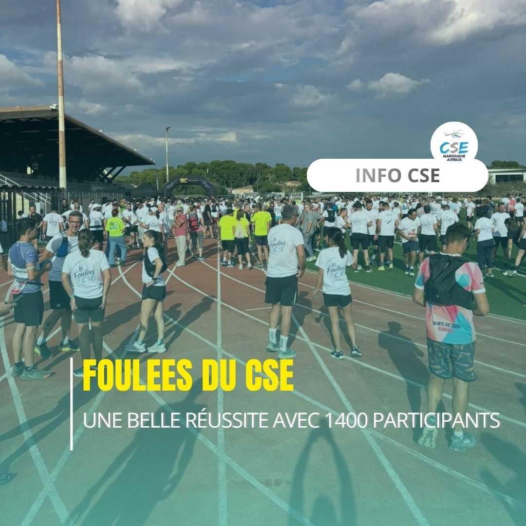 Retour sur les foulées du CSE. Retour sur les foulées du CSE.