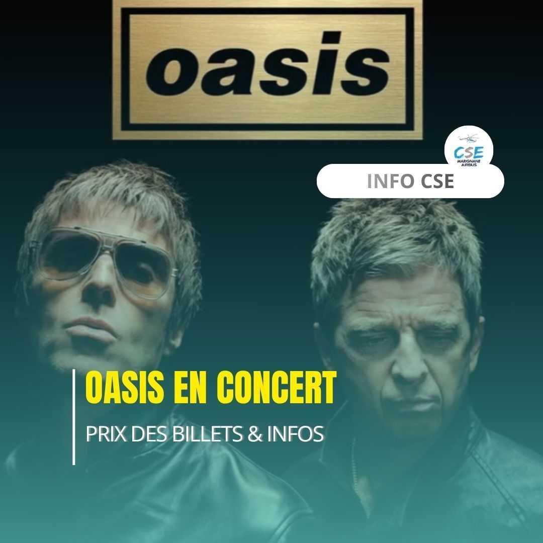 Oasis en concert !