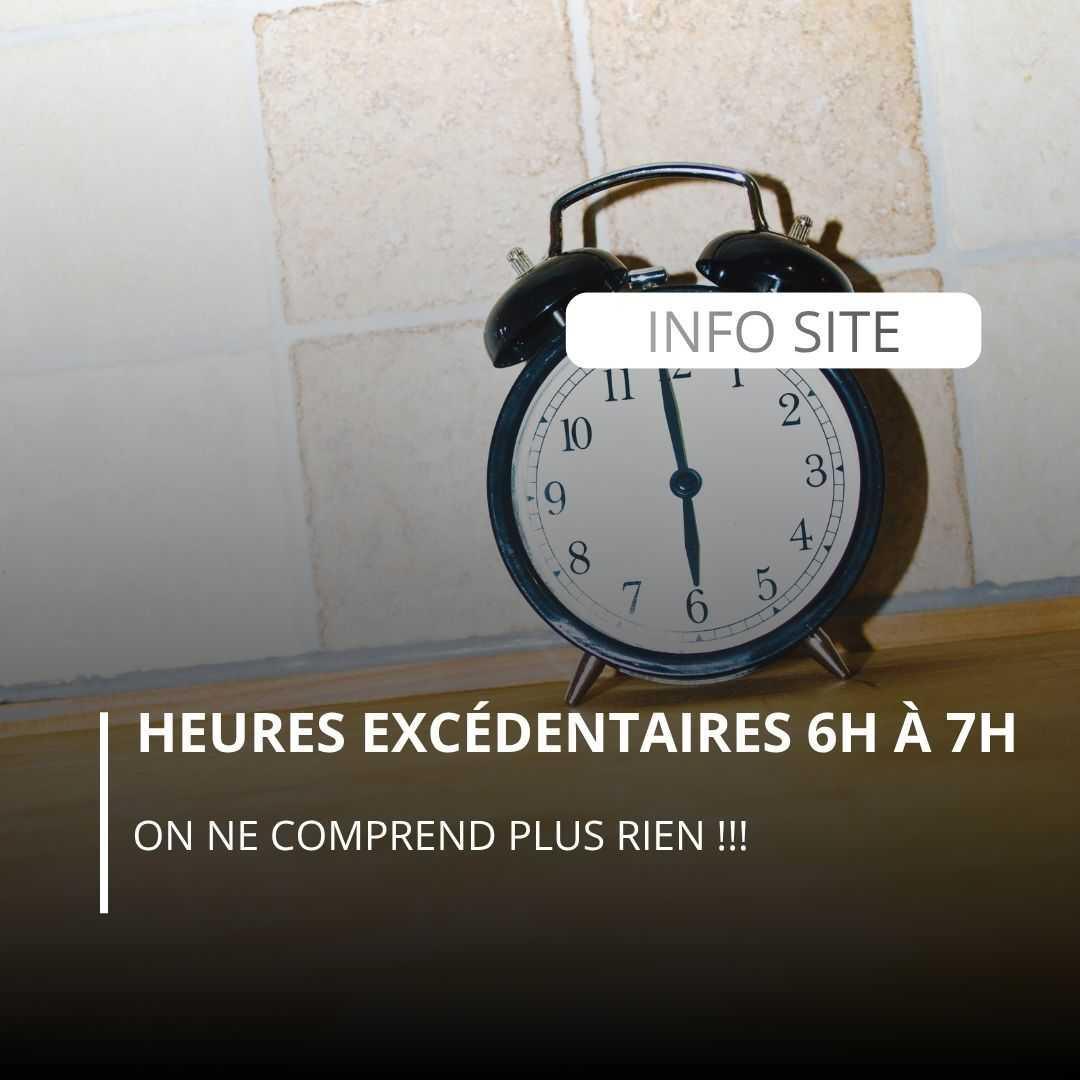 Heures excédentaires : Incompréhension