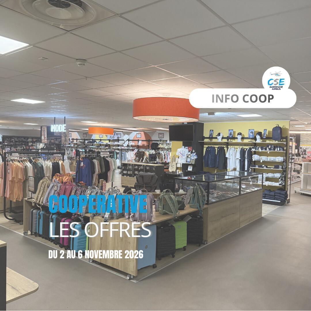 Les offres de la COOP du 2 au 6 Novembre 2026 Les offres de la COOP du 2 au 6 Novembre 2026
