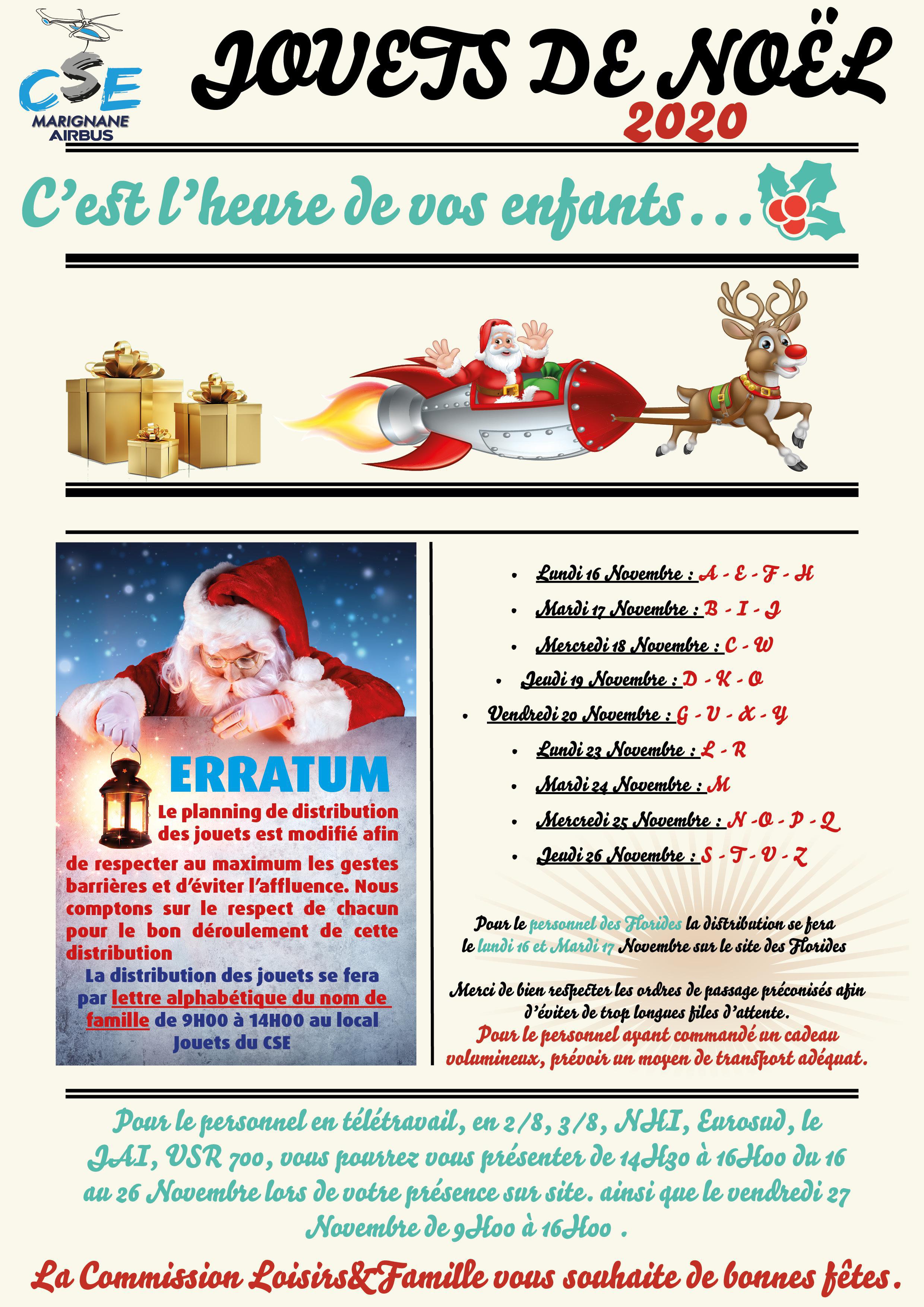 Jouets De Noel Erratum Sur Le Mode De Distribution