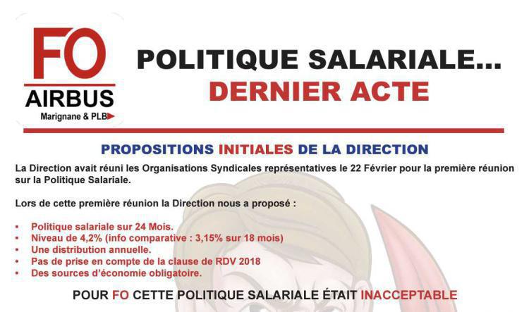 Politique Salariale : Dernier Acte !