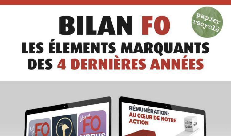Bilan FO : les éléments marquants des 4 dernière années