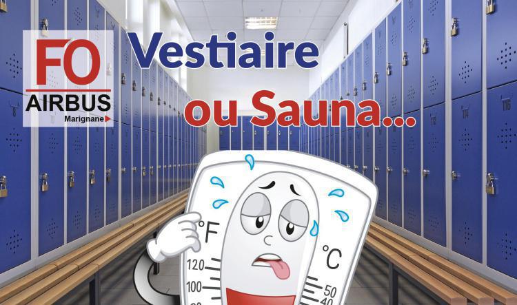Vestiaire ou sauna...