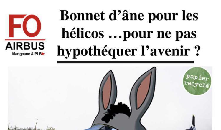 Bonnet d’âne pour les helicos…