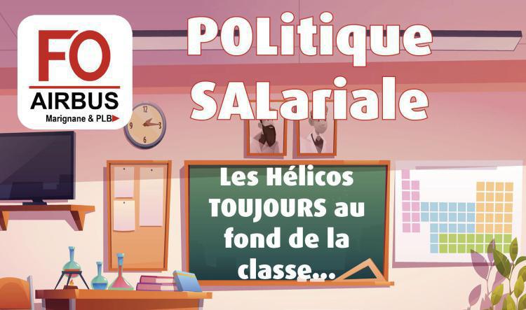 POL - SAL : Les hélicos toujours au fond de la classe...