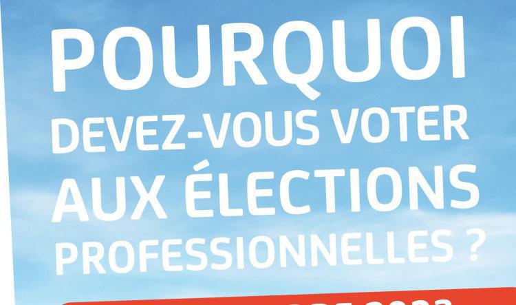 Pourquoi voter aux élections professionnelles.