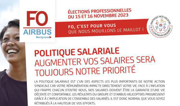 Augmenter vos salaires sera toujours notre priorité