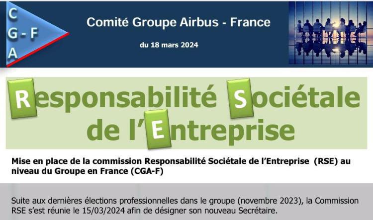 Responsabilité Sociétale de l'Entreprise