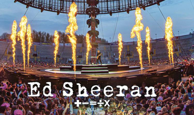 Ed Sheeran en concert au Stade Vélodrome le 6 Juin 2025