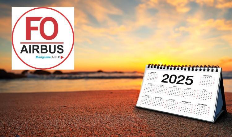 Votre calendrier FO 2025.