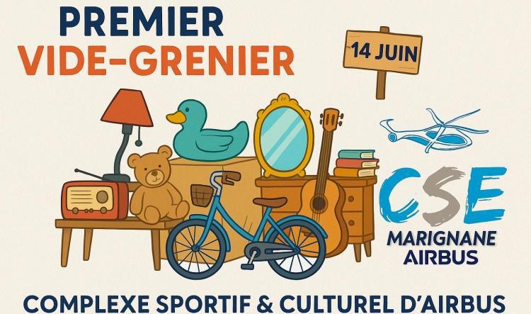 Premier vide-grenier du CSE : à vos stands !