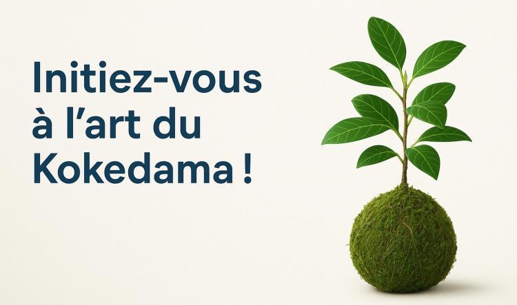 Initiez-vous à l’art du Kokedama !