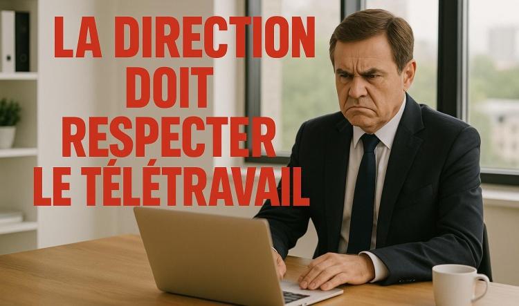 Télétravail interdit les jours de pont.