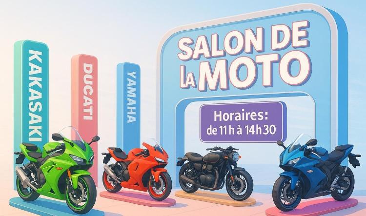 🏍️ Le Salon de la Moto démarre aujourd’hui !