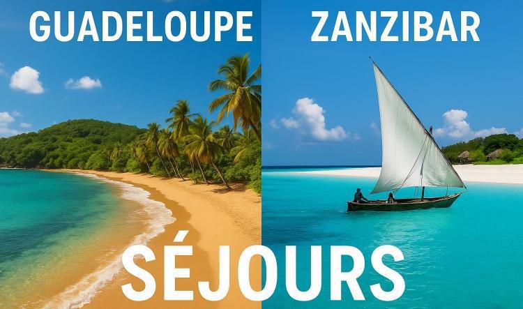 Cap sur Zanzibar ou la Guadeloupe !