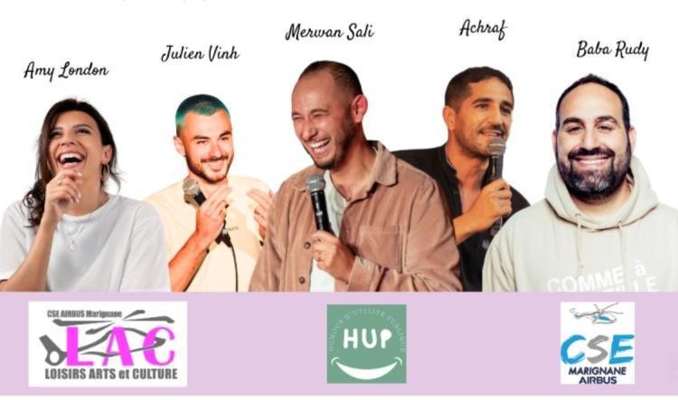 Les Hélicos du Rire : Le stand-up prend le micro au CSE !